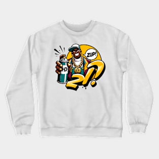 Graffiti Writer Happy Crewneck Sweatshirt